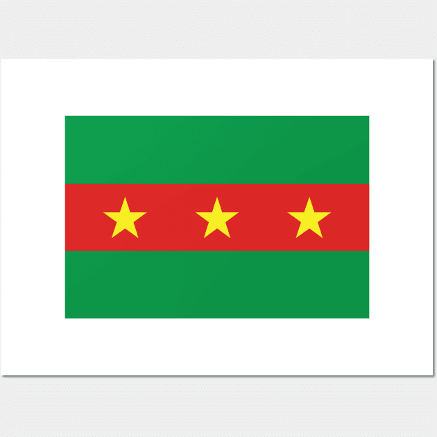 Ewe People Flag Wall Art by Wickedcartoons